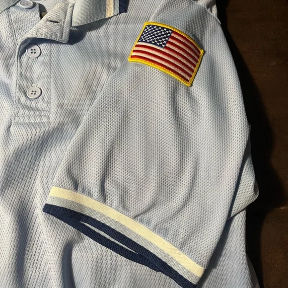 Men’s Honig’s umpire shirt. Light blue. SzXL. 10$ each or both for 15$. - Picture 3 of 4